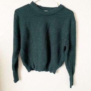 Elodie Green Knit Sweater